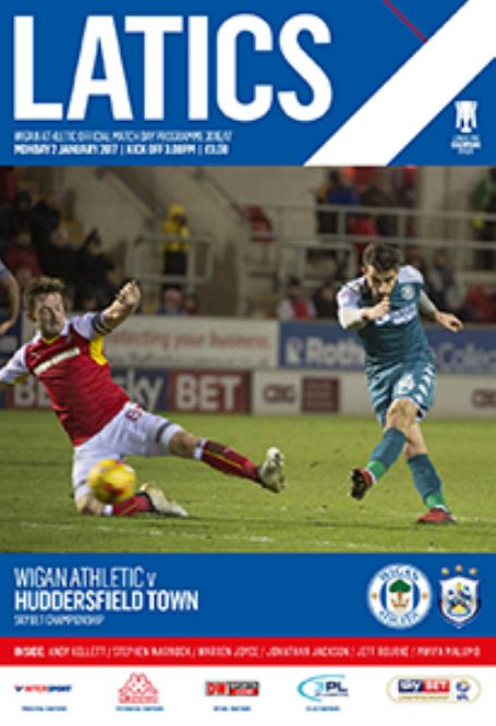 WIGAN ATHLETIC v HUDDERSFIELD TOWN 2016/17
